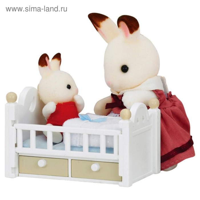 фото Набор «малыш и детская кроватка» sylvanian families