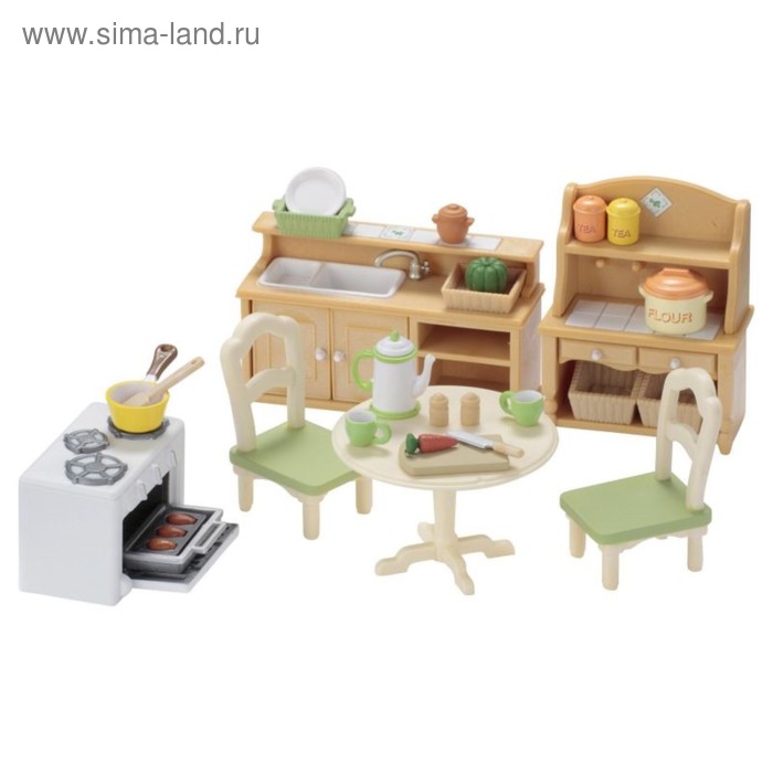 фото Набор «кухня в коттедже» (новая) sylvanian families