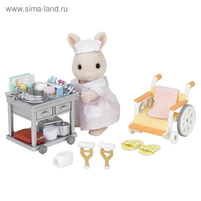 фото Набор «медсестра с аксессуарами» sylvanian families