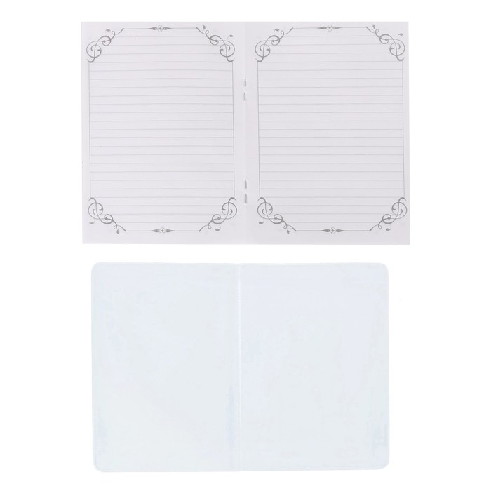 Подарочный набор "С 8 марта": обложка для паспорта и блокнот