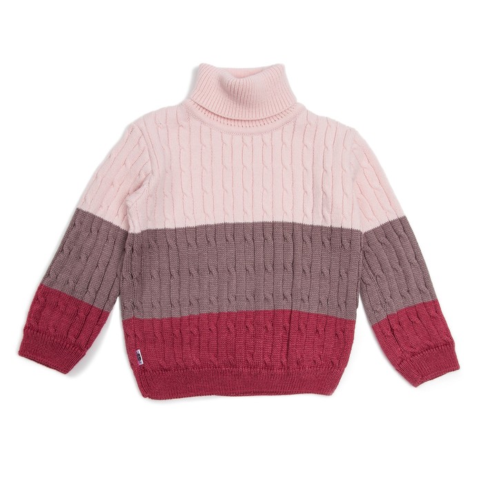 Свитер для девочки, рост 86-92, цвет розовый 1763_М