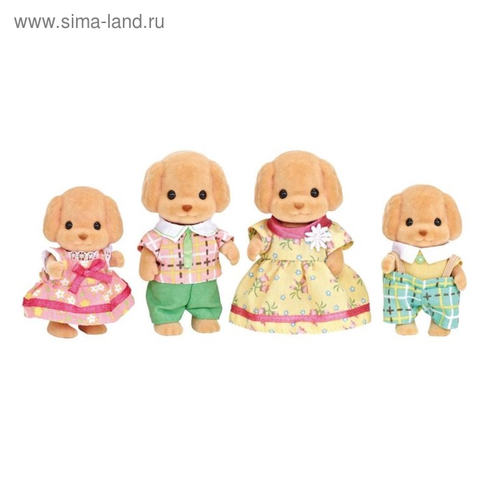 фото Набор «семья той пуделей» sylvanian families