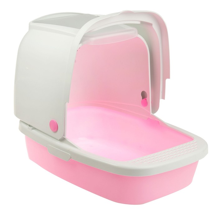 Туалет "Айша" закрытый, 53 х 39 х 40 см, микс цветов