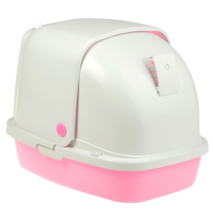 Туалет "Айша" закрытый, 53 х 39 х 40 см, микс цветов