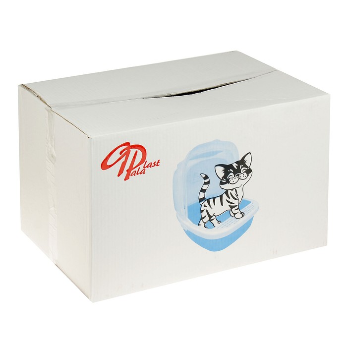 Туалет "Айша" закрытый, 53 х 39 х 40 см, микс цветов