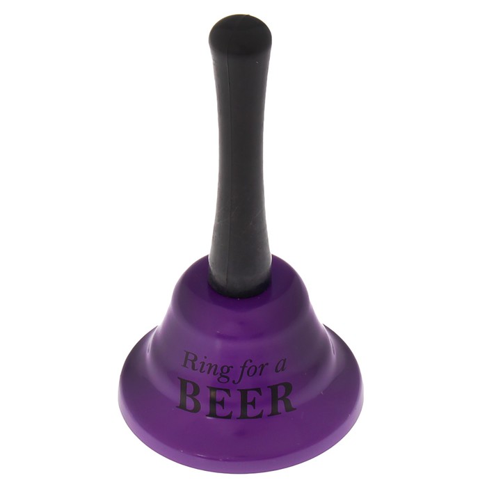 Колокольчик настольный Ring for a beer, микс, 13,5х7,5х7,5 см