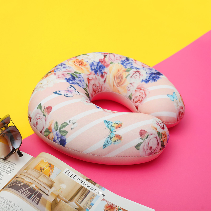 Подголовник-антистресс "Цветы"