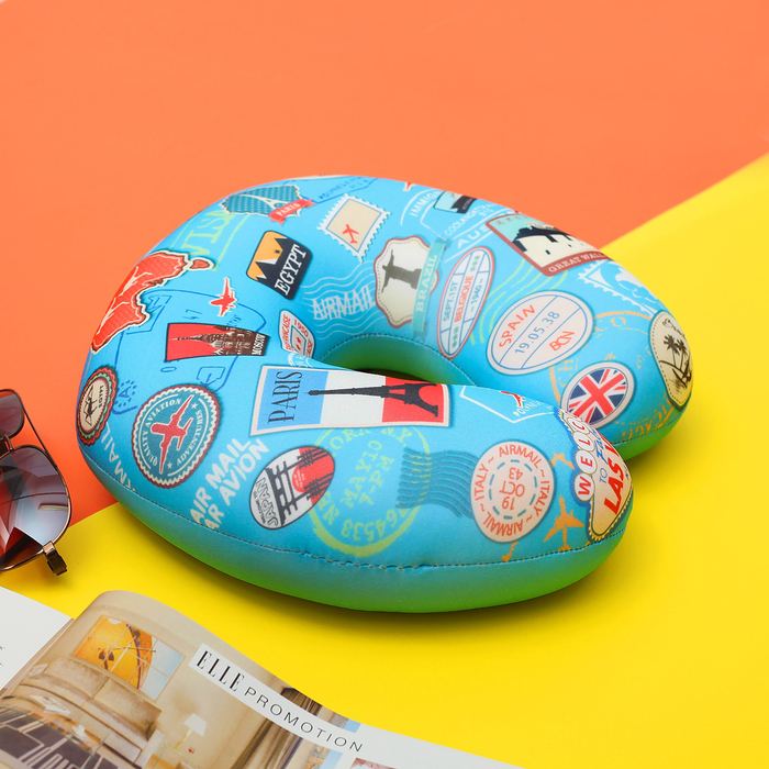 Подголовник-антистресс "Страны мира"