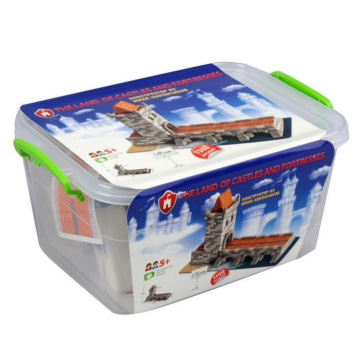 Конструктор керамический "Мост", 1140 деталей