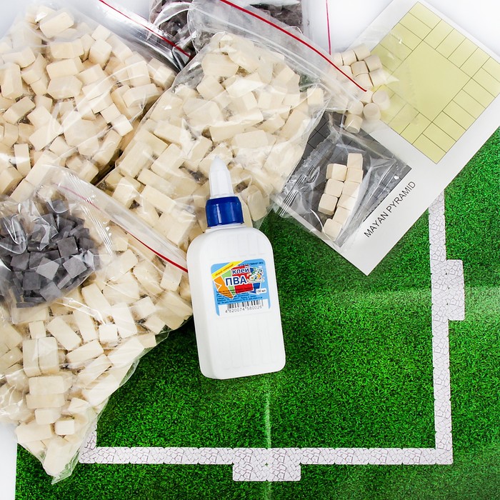 Конструктор керамический "Пирамида", 750 деталей