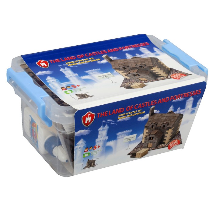 Конструктор керамический "Английский домик", 500 деталей