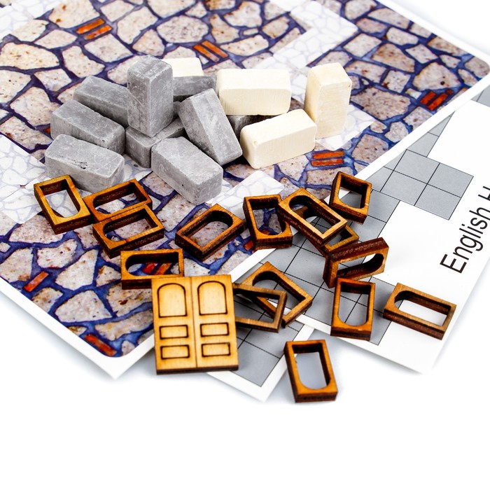 Конструктор керамический "Английский домик", 500 деталей