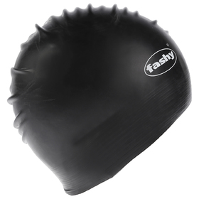 

Шапочка для плавания FASHY Flexi-Latex Cap, латекс, цвет чёрный