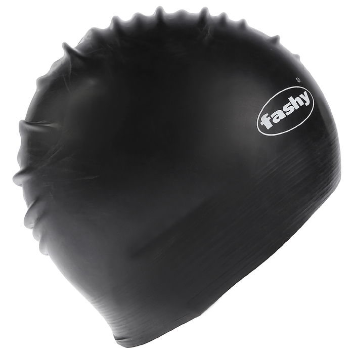 Шапочка для плавания FASHY Flexi-Latex Cap, латекс, цвет чёрный