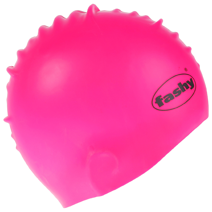 Шапочка для плавания FASHY Silicone Cap, силикон, цвет розовый