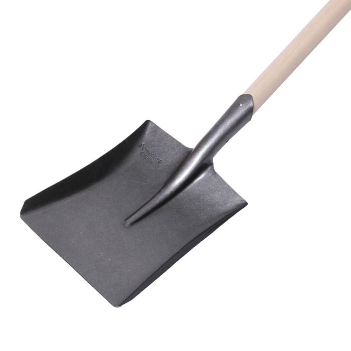 Лопата совковая, с черенком, с ручкой, "Гефест"