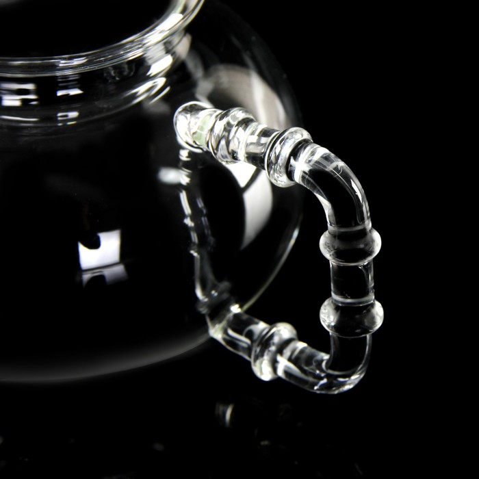 Чайник заварочный 400 мл "Бамбук", с металлическим ситом