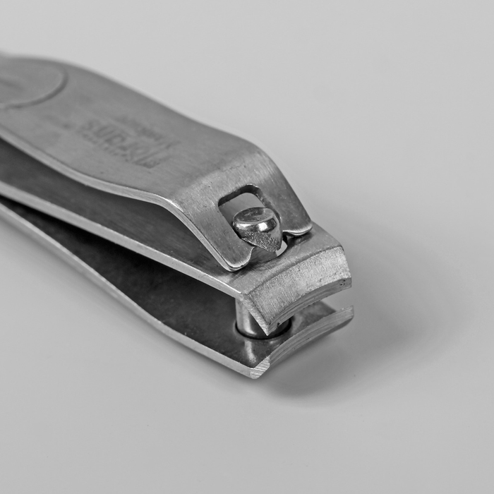 Кусачки-книпсер маникюрные, 6,5(±0,5)см, цвет матовый серебристый