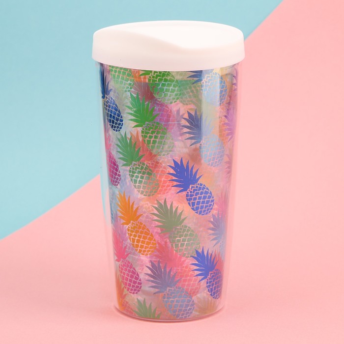 Термостакан "Ананасы", 450 мл
