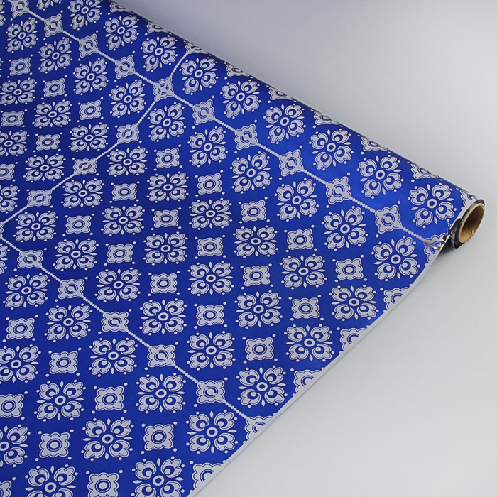 Пленка для цветов "Эстель", синяя,  0,7 х 10 м, 20 мкм