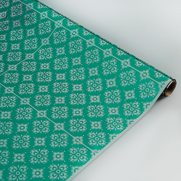 Пленка для цветов "Эстель", зелёная,  0,7 х 10 м, 20 мкм