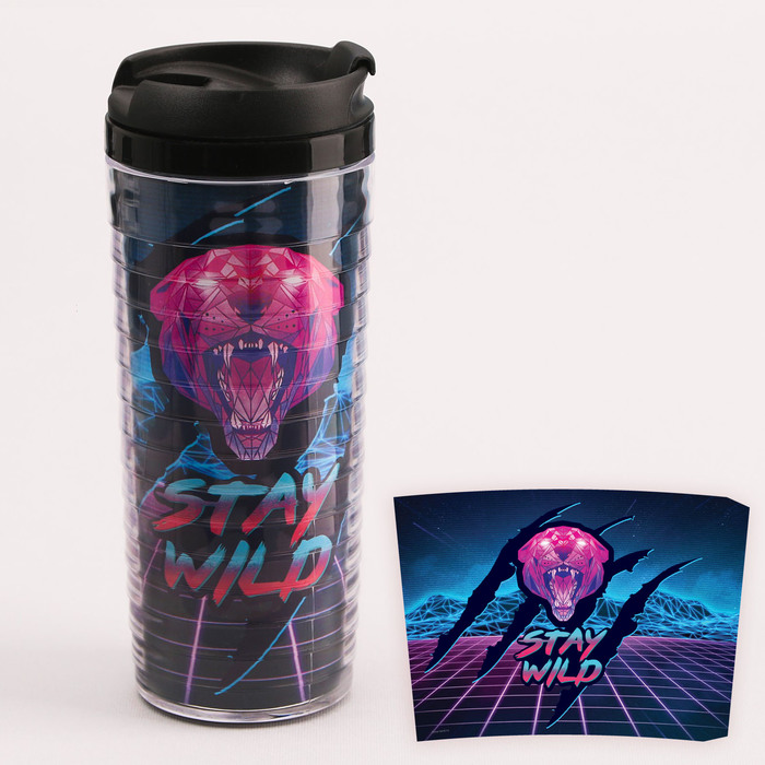 Термостакан "Stay wild", 350 мл