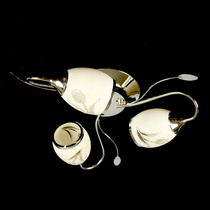 Люстра "Этни" 3x40Вт Е27 хром