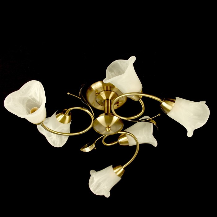 Люстра "Терси" 6x40Вт Е14 бронза