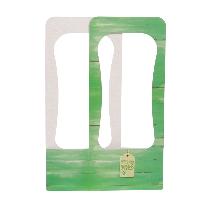 Сумочка для цветов «Досочки», 23 х 45 х 13 см