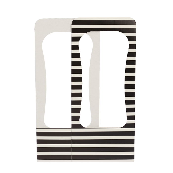 Сумочка для цветов «Монохром», 23 х 45 х 13 см