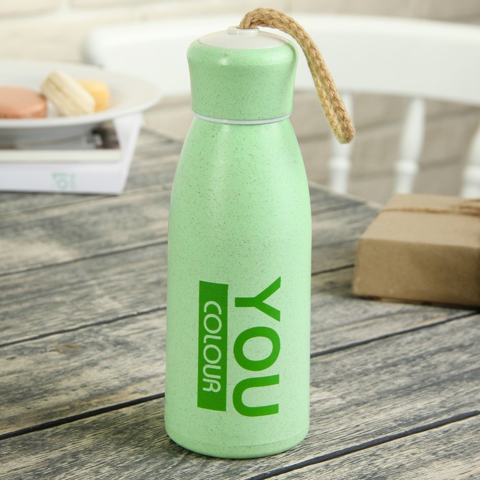 Бутылка 300 мл "Без цвета", цвета МИКС