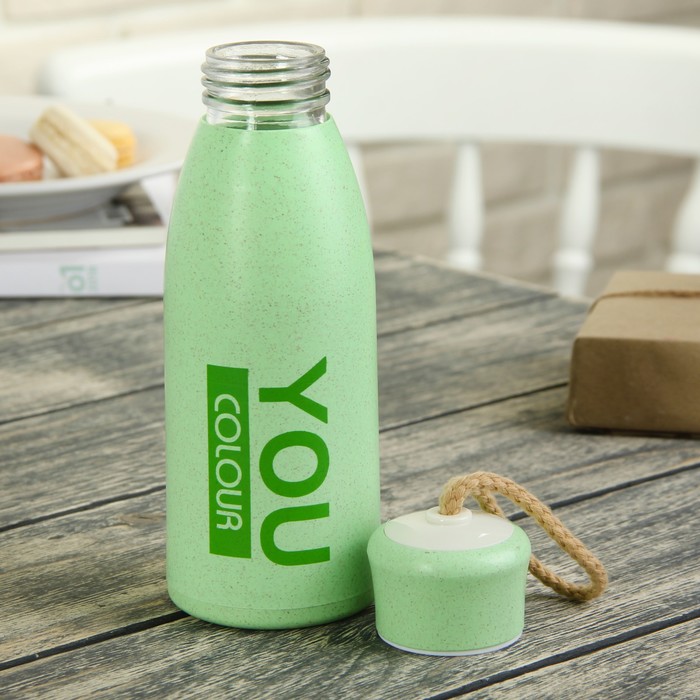 Бутылка 300 мл "Без цвета", цвета МИКС