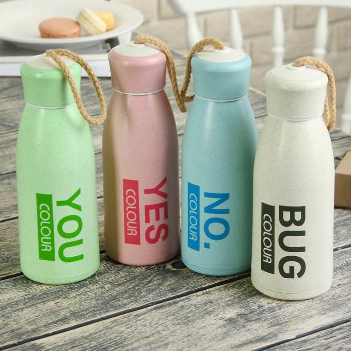 Бутылка 300 мл "Без цвета", цвета МИКС