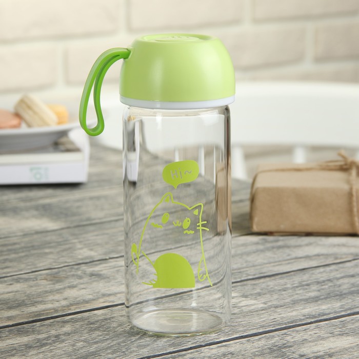 Бутылка 420 мл "Буренка", рисунок МИКС