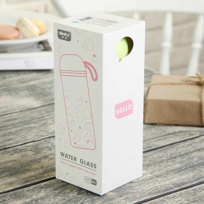 Бутылка 420 мл "Буренка", рисунок МИКС