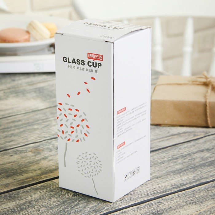 Бутылка двойное стекло 300 мл "Хорошее настроение"