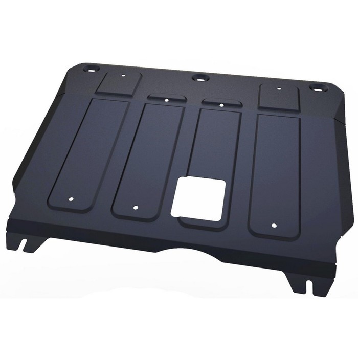 Защита картера и КПП АвтоБРОНЯ для Kia Carens (V - 2.0) 2014-н.в., крепеж в комплекте, сталь, 2 мм, 111.02830.1