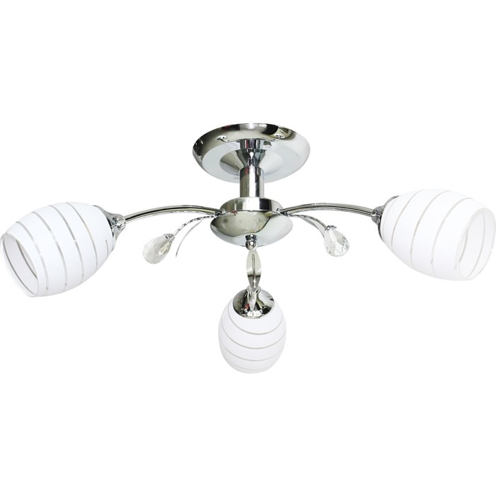 Люстра "Алехандро" 3x60Вт E27 хром