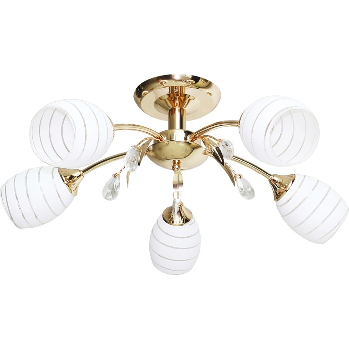 Люстра "Алехандро" 5x60Вт E27 золото