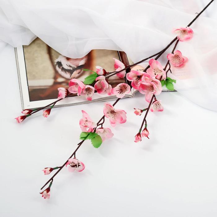 Цветы искусственные "Сакура нежность" 4*85 см, розовый