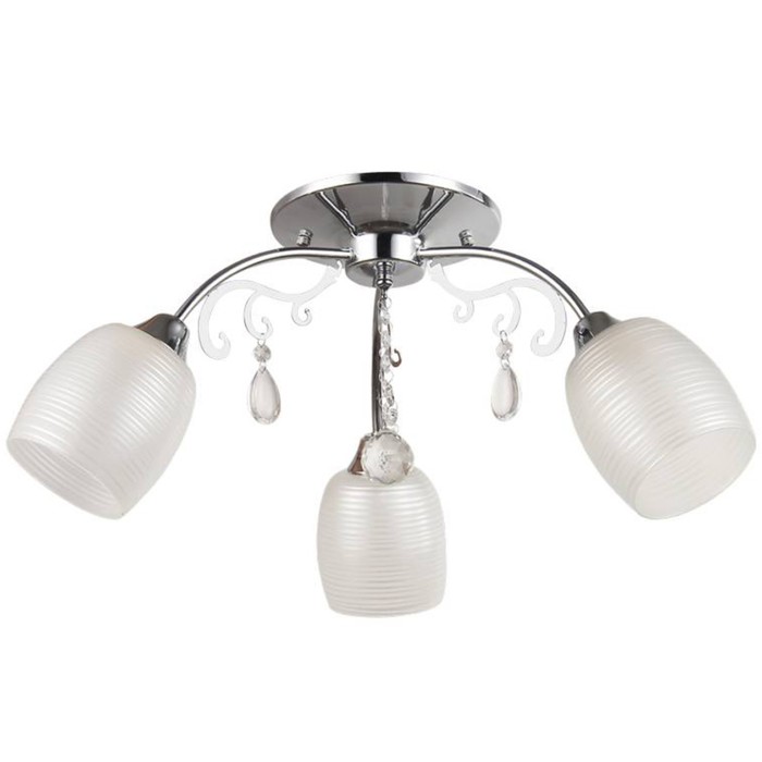 Люстра "Аднет" 3x40Вт E27 хром