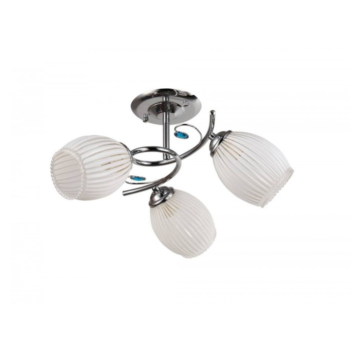 Люстра "Амеди" 3x60Вт E27 хром