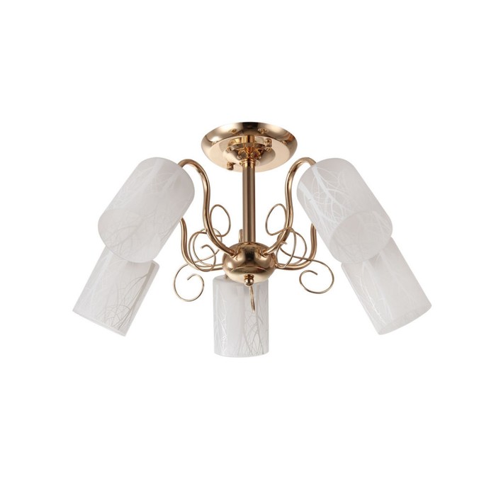 Люстра "Армэль" 5x60Вт E27 золото