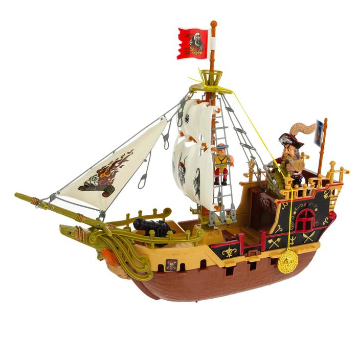 Набор пиратов «Грозный парус», с кораблем и пиратами
