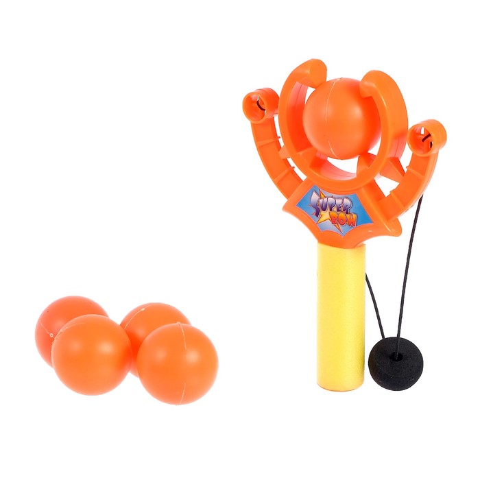 Рогатка "Веселый снаряд", стреляет мягкими шарами, цвета МИКС