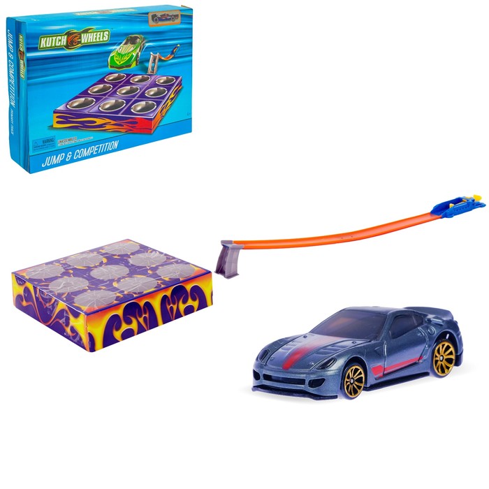 Автотрек "Попади в цель", с запуском и трамплином