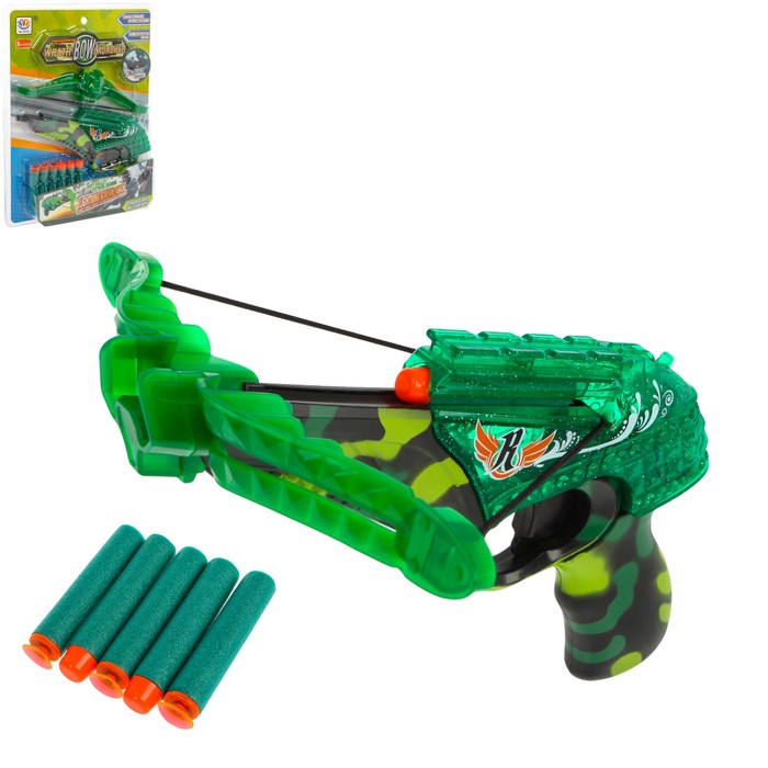 Арбалет "Торнадо", световые эффекты: стреляет мягкими пулями