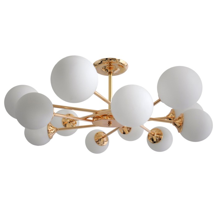 Люстра "Адамо" 12x40Вт E14 золото