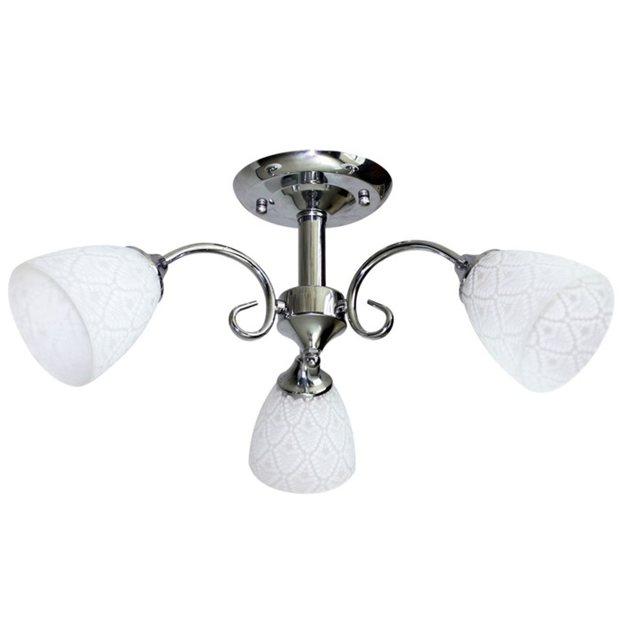 Люстра "Винсенте" 3x60Вт E27 хром