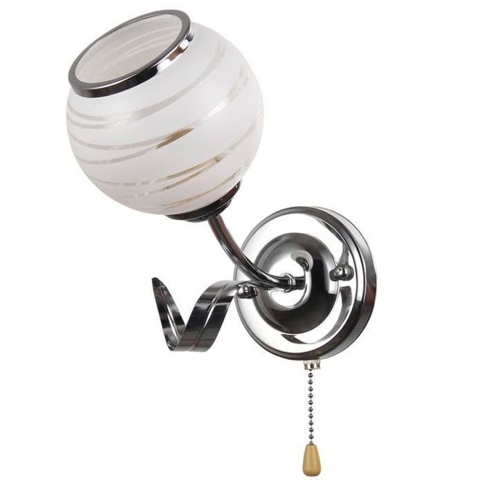 Бра "Сильва" 1x60Вт E27 хром